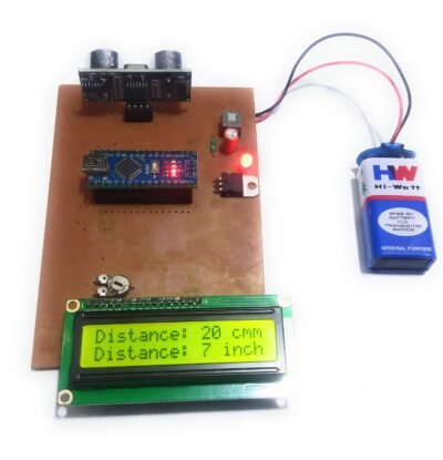 Distance Measuring Device using Ultrasonic Sensor – SR Robotics