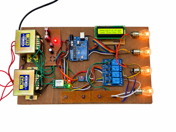Arduino Home Automation Control Panel
